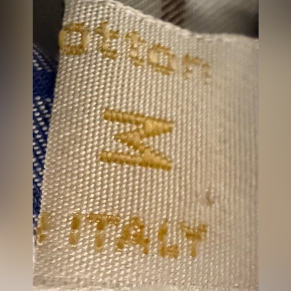 Brioni Made in Italy Dress Shirt Men’s XL 22” P2P – Gray Micro-Check Luxury NWOT - Picture 10 of 15